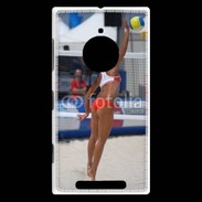 Coque Nokia Lumia 830 Beach Volley féminin 50