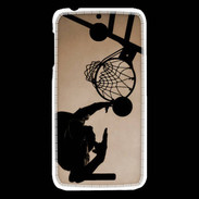 Coque HTC Desire 510 Basket en noir et blanc
