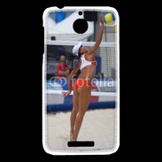 Coque HTC Desire 510 Beach Volley féminin 50