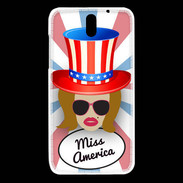 Coque HTC Desire 610 Miss USA Rousse