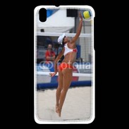 Coque HTC Desire 816 Beach Volley féminin 50