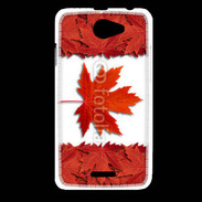Coque HTC Desire 516 Canada en feuilles