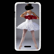 Coque HTC Desire 516 Danseuse classique avec gants de boxe