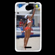 Coque HTC Desire 516 Beach Volley féminin 50