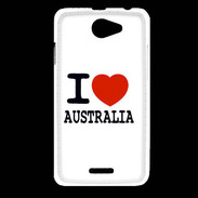 Coque HTC Desire 516 I love Australia