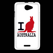 Coque HTC Desire 516 I love Australia 2