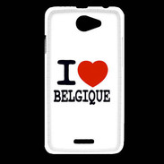 Coque HTC Desire 516 I love Belgique