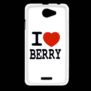 Coque HTC Desire 516 I love Berry