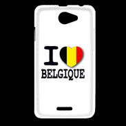 Coque HTC Desire 516 I love Belgique 2