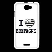 Coque HTC Desire 516 I love Bretagne 3