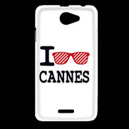 Coque HTC Desire 516 I love Cannes 2