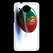 Coque HTC Desire 601 Ballon de rugby Portugal