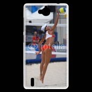Coque Huawei Ascend G740 Beach Volley féminin 50