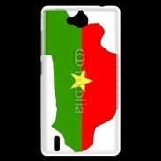 Coque Huawei Ascend G740 drapeau Burkina Fasso