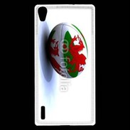 Coque Huawei Ascend P7 Ballon de rugby Pays de Galles