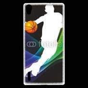 Coque Huawei Ascend P7 Basketball en couleur 5