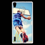 Coque Huawei Ascend P7 Basketball passion 50