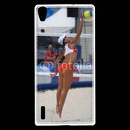 Coque Huawei Ascend P7 Beach Volley féminin 50