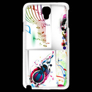 Coque Samsung Galaxy Note 3 Light Abstract musique