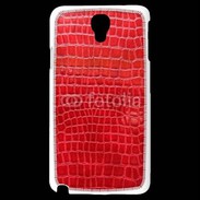 Coque Samsung Galaxy Note 3 Light Effet crocodile rouge