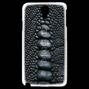 Coque Samsung Galaxy Note 3 Light Effet crocodile noir