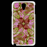 Coque Samsung Galaxy Note 3 Light Ensemble floral Vert et rose