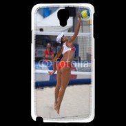 Coque Samsung Galaxy Note 3 Light Beach Volley féminin 50