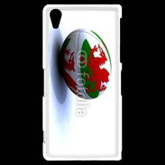 Coque Sony Xperia Z2 Ballon de rugby Pays de Galles