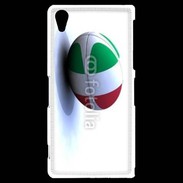 Coque Sony Xperia Z2 Ballon de rugby Italie