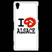 Coque Sony Xperia Z2 I love Alsace 2