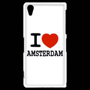Coque Sony Xperia Z2 I love Amsterdam