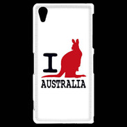 Coque Sony Xperia Z2 I love Australia 2