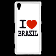 Coque Sony Xperia Z2 I love Brazil