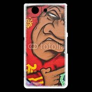 Coque Sony Xperia Z3 Compact Graffiti personnage antipathique