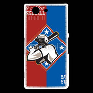 Coque Sony Xperia Z3 Compact All Star Baseball USA