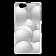Coque Sony Xperia Z1 Compact Balles de golf en folie
