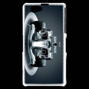 Coque Sony Xperia Z1 Compact Formule 1 en noir et blanc 50