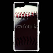 Coque Sony Xperia Z1 Compact Balle de Baseball 5