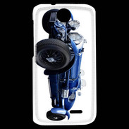 Coque HTC Desire 310 Bugatti bleu type 33