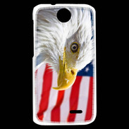 Coque HTC Desire 310 Aigle américain
