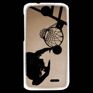 Coque HTC Desire 310 Basket en noir et blanc