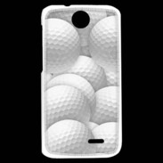 Coque HTC Desire 310 Balles de golf en folie