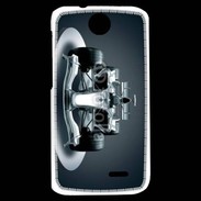 Coque HTC Desire 310 Formule 1 en noir et blanc 50