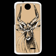 Coque HTC Desire 310 Antilope mâle en dessin