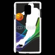 Coque Samsung Galaxy Note 4 Basketball en couleur 5