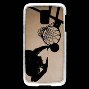 Coque Samsung Galaxy S5 Mini Basket en noir et blanc