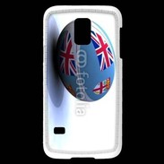 Coque Samsung Galaxy S5 Mini Ballon de rugby Fidji
