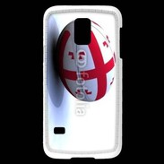 Coque Samsung Galaxy S5 Mini Ballon de rugby Georgie