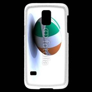 Coque Samsung Galaxy S5 Mini Ballon de rugby irlande