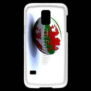 Coque Samsung Galaxy S5 Mini Ballon de rugby Pays de Galles